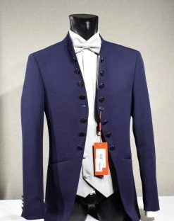 Musani Uomo Abito Musani Bluette Modello Coreana Slim Fit -Meyer Shop 0 8dfff84a 1200