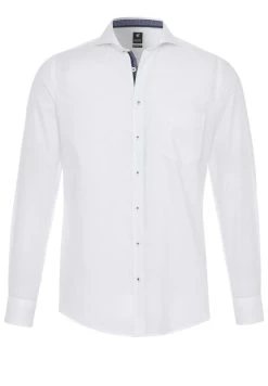 PURE SHIRT Camicia Bianca Pure Con Taschino Modern Fit -Meyer Shop 0 8ef01e54 1700