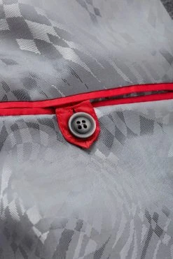 DIGEL Move Extra Slim Fit Abito Moda Slim Fit Digel Grigio A Quadri Con Panciotto -Meyer Shop 0 90596ccc 1700