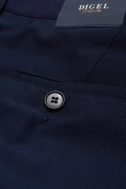 DIGEL Move Extra Slim Fit Pantalone Blu Micro Disegno Slim Fit Digel Move -Meyer Shop 0 90d807fe 1280