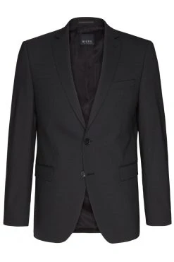 DIGEL Protect 3 Abito Nero Micro Disegno Digel Slim Fit Lana Stretch -Meyer Shop 0 90efcf50 1280