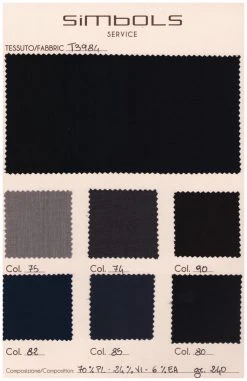 Simbols Made In Italy - Made In Puglia Abito Slim Fit Blu Simbols Elasticizzato -Meyer Shop 0 91e956fe 1200