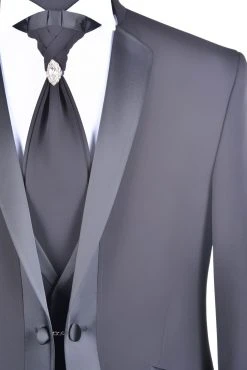 Baggi Men Abito Alla Coreana Da Sposo Nero Baggi Cerimonia