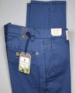 Pantalone Blu Chiaro Regular Fit Sea Barrier In Cotone Stretch -Meyer Shop 0 95b8039b 1700