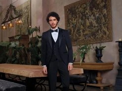 Baggi Men Smoking Nero Baggi Completo Di Panciotto E Papillon -Meyer Shop 0 981c1a98 984