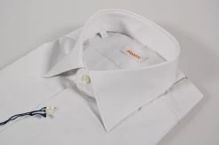 ARAMIS By Inghirami Company Camicia Slim Fit Grigio Perla Aramis In Puro Cotone