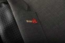 Abito Grigio Roy Robson Slim Fit Lana Merlane