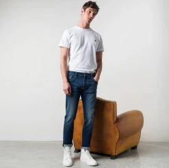 Jeans Mcs Slim Fit Super Stretch Demim Lavaggio Medio -Meyer Shop 0 9f7013e4 951