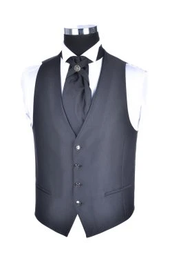 Baggi Men Abito Da Sposo Nero Alla Coreana Baggi Slim Fit -Meyer Shop 0 a097fc61 1200