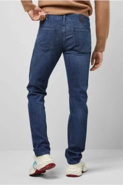 Jeans Slim Fit Blu Scuro Stone Washed M5 By Meyer -Meyer Shop 0 a7b4f950 1200