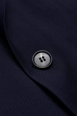 DIGEL Move Extra Slim Fit Abito Digel Slim Fit Misto Poliestere Stretch Blu Micro Disegno Operato