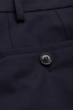 DIGEL Protect 3 Abito Blu Micro Disegno Digel Slim Fit Lana Stretch -Meyer Shop 0 a9a4e014 1200