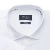 DIGEL MOVE Camicia Digel Bianca Extra Slim Fit Collo Mezzo Francese Cotone Stretch
