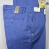 Pantalone Azzurro Modern Fit Sea Barrier In Cotone Stretch