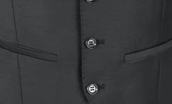 Abito Nero Slim Fit Con Gilet Roy Robson In Lana Stretch -Meyer Shop 0 acf5b299 1023