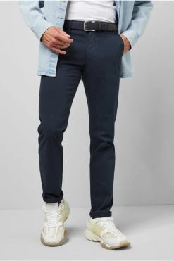 Pantalone Regular Fit Blu Cotone Bio Stretch M5 By Meyer -Meyer Shop 0 adeeb931 1200