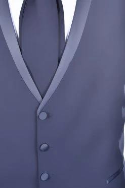 Baggi Men Abito Alla Coreana Da Sposo Blu Navy Baggi Cerimonia -Meyer Shop 0 ae484937 1700