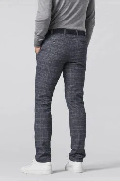 MEYER Exclusive Pantalone Modern Fit Blu Fantasia Principe Di Galles Meyer -Meyer Shop 0 ae9fde58 1200