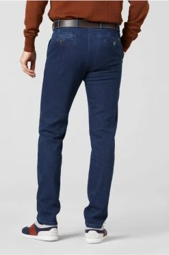 Pantalone In Denim Flex Meyer Blu Stone Modern Fit -Meyer Shop 0 aff04436 1200