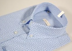 Camicia Ingram Celeste Collo Button Down Vesibilità Regolare
