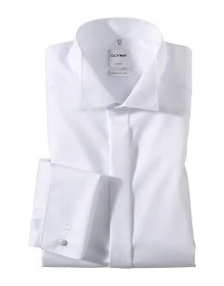 OLYMP Luxor Camicia Elegante Da Cerimonia Collo Diplomatico Comfort Fit -Meyer Shop 0 b805b460 1700