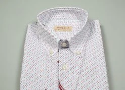 Regent By Pancaldi Camicia Regular Fit Pancaldi Collo Button Down In Cotone Stretch Stampato -Meyer Shop 0 bcafe32f 1600
