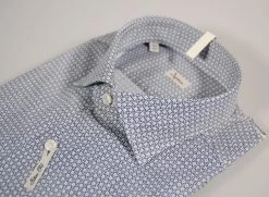 Camicia Ingram Slim Fit Fantasia Blu E Celeste -Meyer Shop 0 bcfd734a 1600