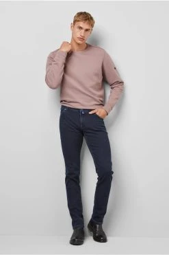 Jeans Slim Fit Blu Denim Stretch Bio M5 By Meyer -Meyer Shop 0 bdf31b6b 1200