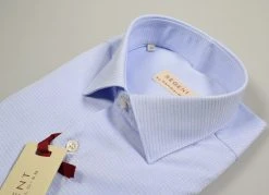 Regent By Pancaldi Camicia Classica Celeste Pancaldi Regular Fit Collo Italiano -Meyer Shop 0 be1fe70a 1600