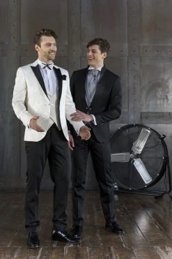 Abito Musani Cerimonia Blu Modello Coreano Slim Fit -Meyer Shop 0 bf6db649 1200