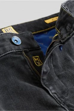 Jeans Slim Fit Nero Vintage Super Stretch M5 By Meyer