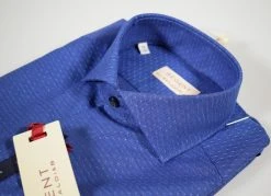 Regent By Pancaldi Camicia Blu Micro Disegno Pancaldi Slim Ft Collo Mezzo Francese -Meyer Shop 0 c170e576 1600