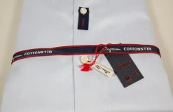 Camicia Ingram Cottonstir Celeste Slim Fit Cotone Twill -Meyer Shop 0 c4c2d80a 1600