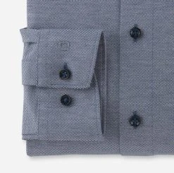 OLYMP Luxor Camicia Azzurra Olymp In Jersey Modern Fit -Meyer Shop 0 ca6ec255 706