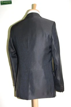 Abito Elegante Luciano Soprani Nero Completo Di Panciotto Cravatta Coordinato -Meyer Shop 0 cd817c93 1700