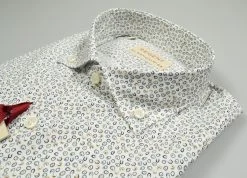 Regent By Pancaldi Camicia Pancaldi Slim Fit In Cotone Con Fantasia Stampata -Meyer Shop 0 d1b921ca 1600