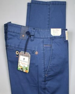 Pantalone Blu Chiaro Regular Fit Sea Barrier In Cotone Stretch