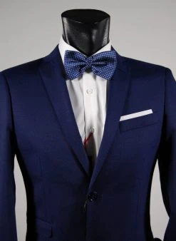 Abito Blu Slim Fit John Barritt Ticket Pocket -Meyer Shop 0 d257d121 1200