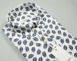 Ingram Made In Italy Camicia Ingram Button Down Regular Fit Cotone E Lino -Meyer Shop 0 d2fec865 1508