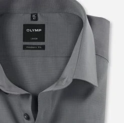 Camicia Grigio Medio Olymp Cotone Facile Stiro Modern Fit -Meyer Shop 0 d4d98183 706