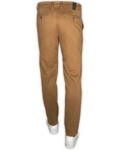 Pantalone Sea Barrier Grigio Scuro In Cotone Raso Stretch Modern Fit -Meyer Shop 0 d716c1cc 899 1