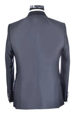 Baggi Men Abito Da Sposo Nero Alla Coreana Baggi Slim Fit -Meyer Shop 0 d71f5103 1200