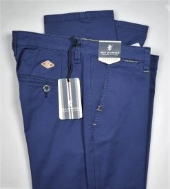 Pantalone Blu Modern Fit Sea Barrier Cotone Stretch -Meyer Shop 0 d9d86cdd 1200
