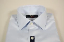 Camicia Ingram Cottonstir Celeste Slim Fit Cotone Twill -Meyer Shop 0 e298a7c7 1600