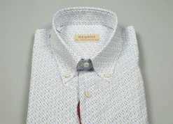 Regent By Pancaldi Camicia Button Down Pancaldi Regular Fit In Cotone Stampato -Meyer Shop 0 e2e1197c 1600