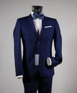 Abito Blu Slim Fit John Barritt Ticket Pocket -Meyer Shop 0 e629cf5f 1200