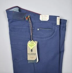 SEA BARRIER Jeans Cinque Tasche Blu In Cotone Stretch Modern Fit -Meyer Shop 0 e99fd789 1200