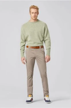 Pantalone Tortora Meyer In Cotone Fairtrade Modern Fit -Meyer Shop 0 e9a06d95 1200