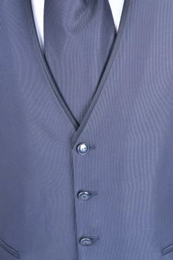 Baggi Men Abito Da Sposo Blu Alla Coreana Baggi Slim Fit -Meyer Shop 0 eca02939 1200