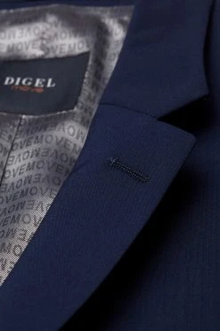 DIGEL Move Extra Slim Fit Abito Digel Blu Napoli Extra Slim Fit Pura Lana Marzotto Super 100's -Meyer Shop 0 f0865472 1280